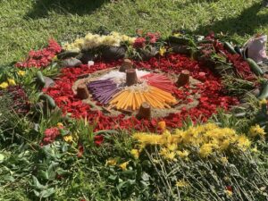 Altar con panela